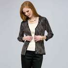 3/4 Sleeve Zip Cardigan., , small