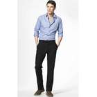 Basic Leg Trousers, Black, small